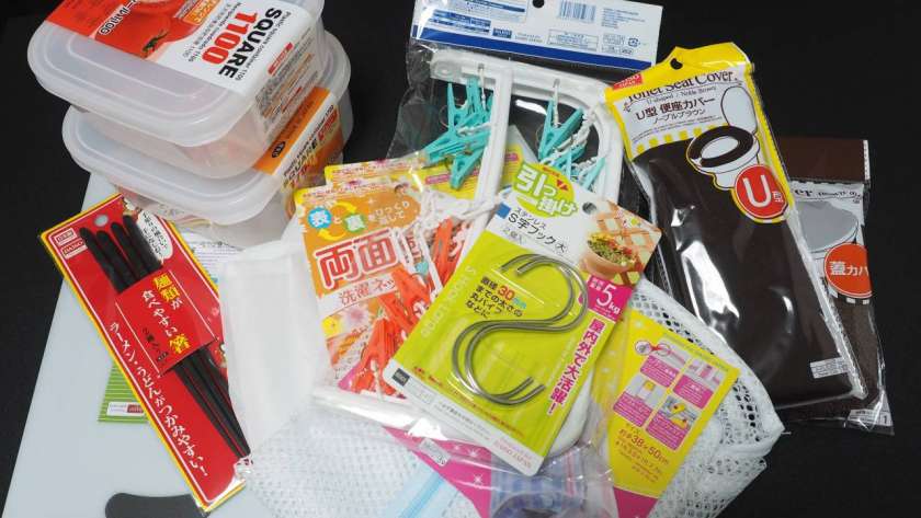 100円均一で買ったもの。